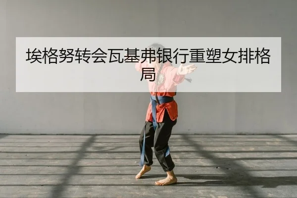 埃格努转会瓦基弗银行重塑女排格局